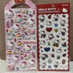 公式 サンリオ ハローキティ ぷくぷくシール ぷっくりシール 2枚セット 正規品