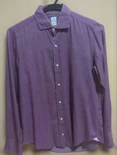 Finamore ドレスシャツ ラベンダー