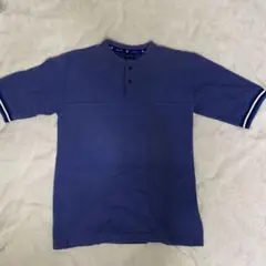 アールニューボールド R.NEWBOLD 半袖シャツ Mサイズ ブルー