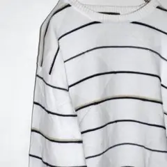 Eddie Bauer ボーダーニット XS
