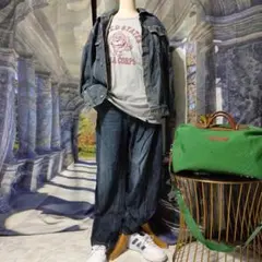 CORSCO デニムジャケット ボタンアップ