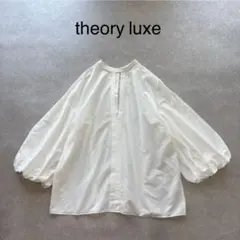 試着のみ・現行品】theory luxe スタンドカラー ブラウス サイズ40