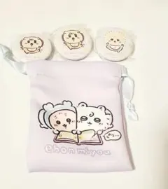ちいかわ　ベイビー　巾着　缶バッジ