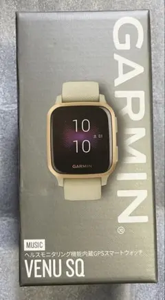 Garmin Venu Sq スマートウォッチ Music保存機能有