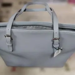 MICHEL KLEIN トートバッグ ライトグレーミシェルクラン未使用のサムネイル