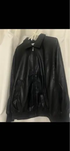 snidel 黒 レザージャケット ジッパー付きのサムネイル
