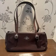 COACH アッシャー ショルダーバッグ ダークブラウンのサムネイル