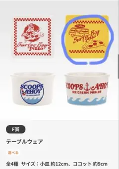 ストレンジャーシングス　一番くじ　F賞　テーブルウェア　小皿