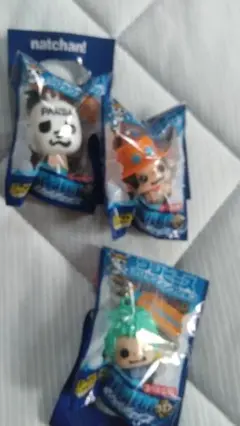 ワンピースエース、ゾロ、パンダマンストラップ
