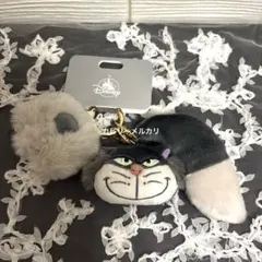 ルシファー ぬいぐるみキーホルダー・キーチェーン 肉球＆しっぽ