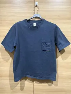 希少 日本製 Jackman ジャックマン ポケットTシャツ ネイビー Lサイズ