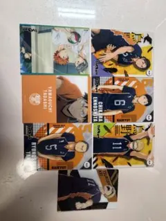 ハイキュー!! 烏野高校キャラクターカード 8枚セット