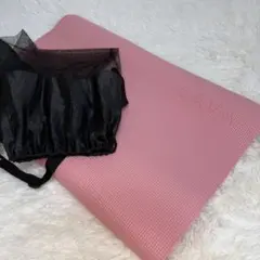 LAVA ヨガマット 3.5mm ピンク 社外ケース付 トレーニング ホットヨガのサムネイル
