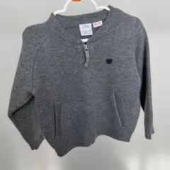 ZARA グレー カーディガン 92cm