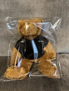 【新品・未使用】 LEXUS レクサス テディベア 黒ポロシャツ クマぬいぐるみ