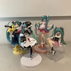 初音ミク フィギュア4体セット 開封済 - メルカリ
