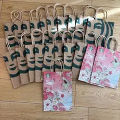 スターバックス ショップ袋 21枚セット