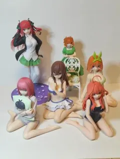 五等分の花嫁　フィギュアセット
