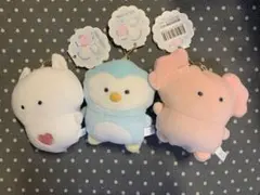 つぶらな瞳の水族館　むぎゅぬい　3種