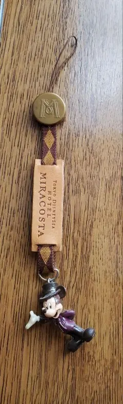 東京ディズニーシー ホテル ミラコスタ 限定 ストラップ　希少　レア