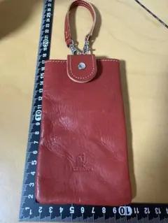 KISSORA kissora キソラ　レザーケース　iPhone SEサイズ