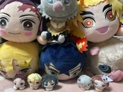 鬼滅の刃 メガジャンボ寝そべりぬいぐるみセット+ミニ寝そべりセット