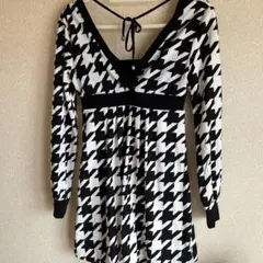 CECIL Mc BEE 幾何学模様ワンピース 平成ギャル