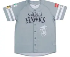 SoftBank Hawks ユニフォーム グレー　Lサイズ