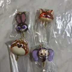 ズートピア　アイスキャンディーチャーム　4種セット