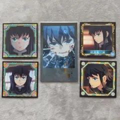 鬼滅の刃 霞の呼吸 箔押しチェキ風ブロマイド 時透無一郎 柱ダイニング