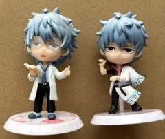 銀魂　ちびきゅん　坂田銀時　銀八先生　フィギュア　ジャンプ