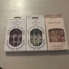 ネイルチップ 3点セット