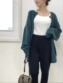 2way ニットカーディガン