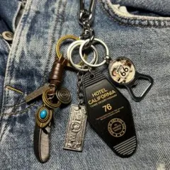 アメカジ　キーホルダー　カラビナ　ストリート　じゃらじゃら系　ヴィンテージ　古着