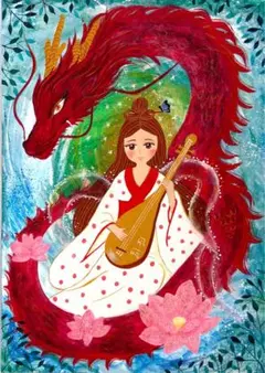 抜け殻の油絵【琥珀殻】1点物の原画◇作者サイン入り◇額縁付属 - メルカリ