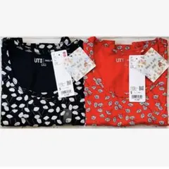 ポール&ジョー/クロップドUTグラフィックTシャツ（半袖・タイトフィット）S×2