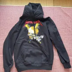 Metallica スカルデザイン パーカー Lサイズ