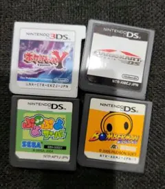 ポケモンY マリオカートDS ぷよぷよ ボンバーマン セット ジャンク品