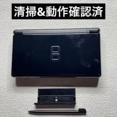 LW【清掃&動作確認済】Nintendo DS Lite ジェットブラック本体