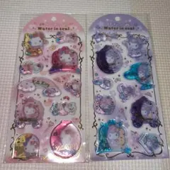 (新品・未開封) ウォーターインシール ハローキティ クロミ ２点セット①