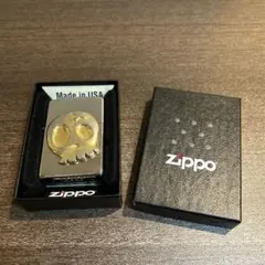 ZIPPO ジャグラー メタル つのっち GOGOランプ パチスロ チタン 紫 