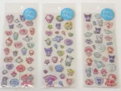 サンリオ　シール　3シートセット