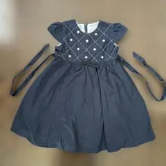 Artletter ネイビー フォーマルワンピース 100cm