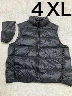 UNIQLO ULTRA LIGHT DOWN ダウンベスト 4XL 収納袋付き