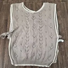 mamaraku ママラク ニットベスト しまむら バースデー 110