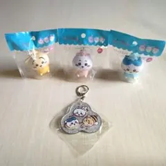 ちいかわ　ソフビ インテリア マスコット 3種 ＆ キーホルダー 【匿名配送】
