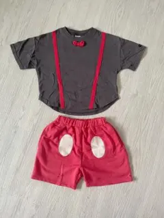 ミッキー Tシャツとショートパンツ セット