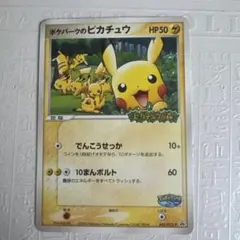 希少】ポケパークのピカチュウ 043/PCG-P ピカチュウの森 プロモ