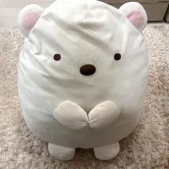 すみっコぐらし　しろくま　ぬいぐるみ　大きめ