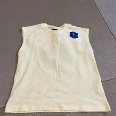 フラワーモチーフ ノースリーブ Tシャツのサムネイル